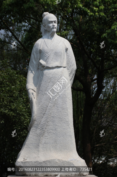 徐霞客雕塑