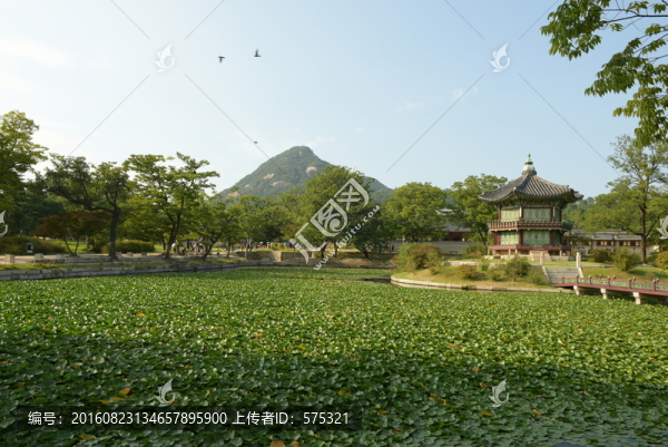 首爾景福宮,御花園
