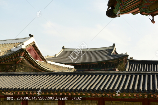 首爾景福宮古建,飛檐