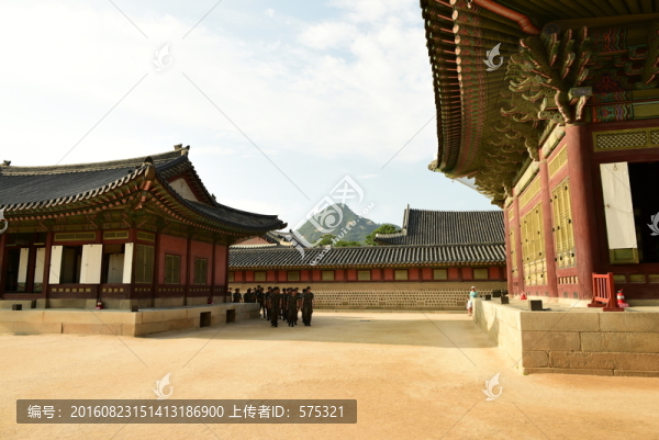 首爾景福宮古建,飛檐