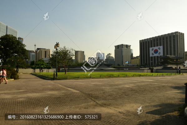 韓國首爾現(xiàn)代建筑廣場