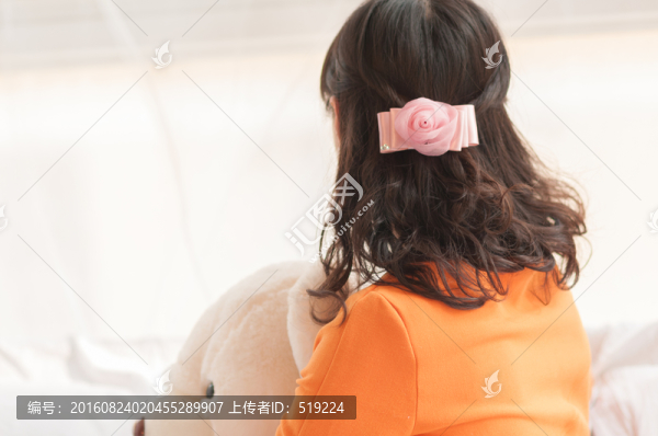 女孩背影