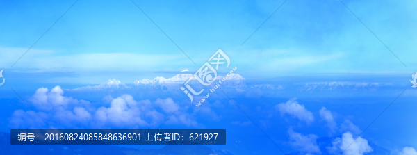 遠眺貢嘎山