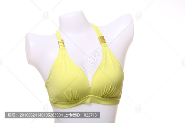 黃色文胸