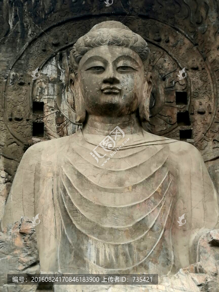 龍門(mén)石窟佛像