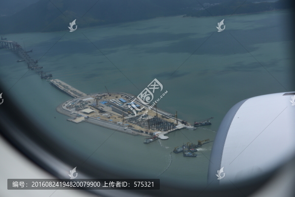 鳥瞰港珠澳大橋