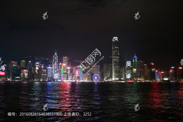 香港維多利亞港夜景