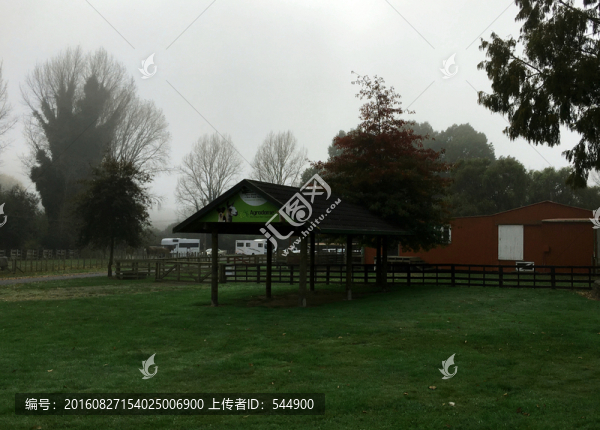 農(nóng)莊,草地,圍欄