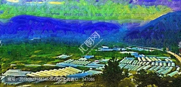風景,油畫