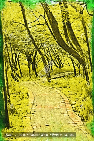 風(fēng)景,油畫