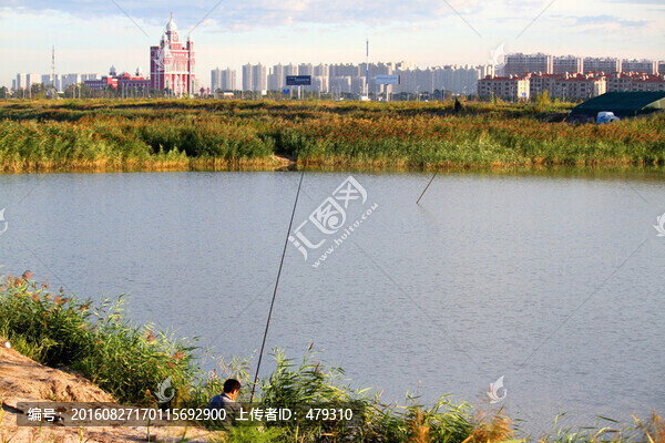 大慶,濕地,藍(lán)天