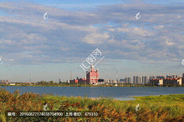 大慶,濕地,藍(lán)天