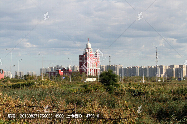 大慶,濕地,藍(lán)天
