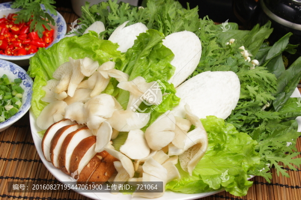 蔬菜拼盤,菌類拼盤