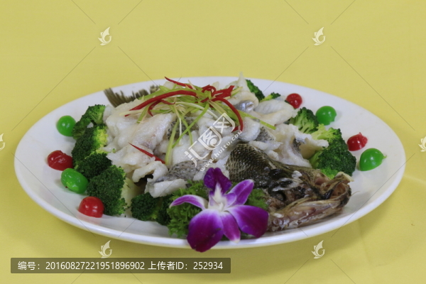 清蒸黑魚