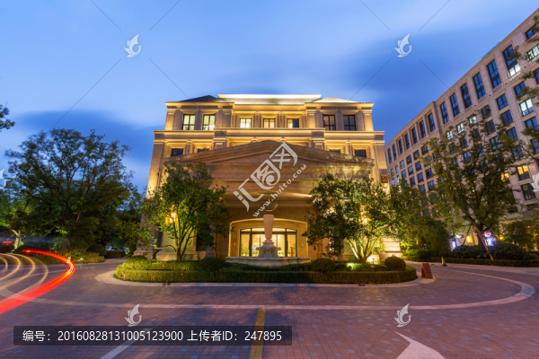 法式酒店入口