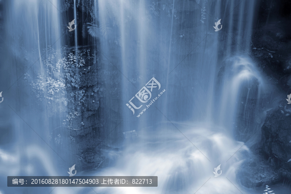流水絲霧