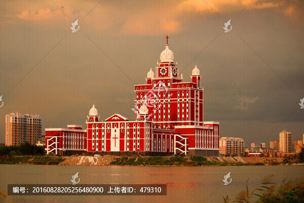 大慶,都市風(fēng)光,霞光