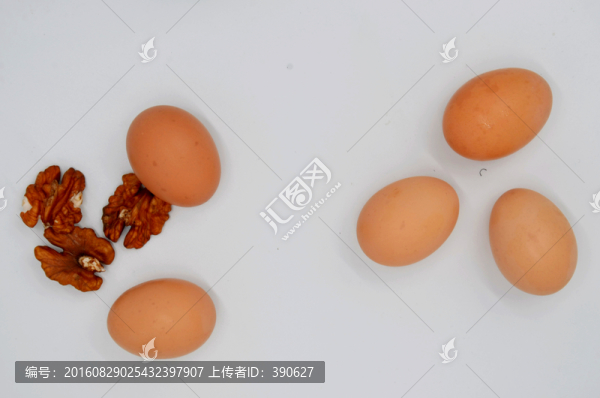 雞蛋,核桃