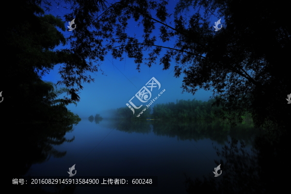 鄉(xiāng)村河流晨曦