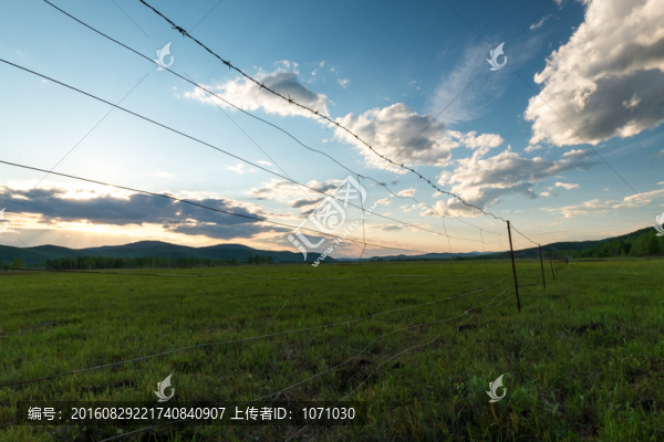 草地圍欄