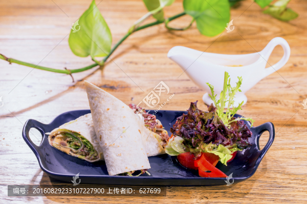 西餐雞肉卷