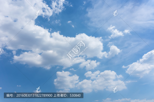 藍天白云