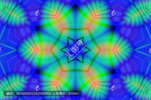 抽象拼花花型背景,無(wú)分層