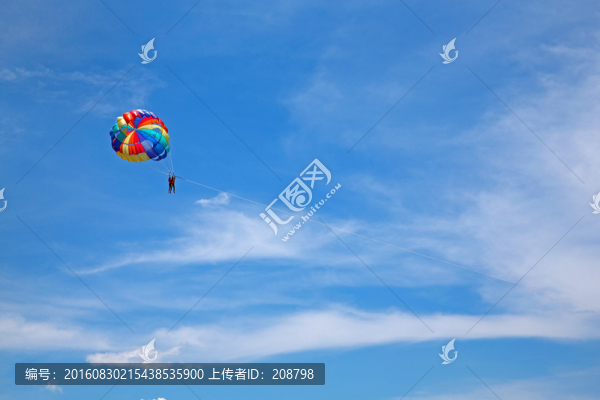 藍色的天空