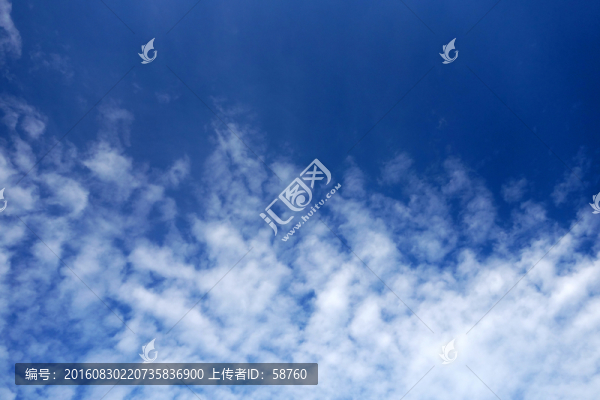 藍天白云