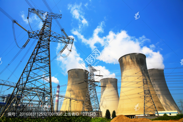 火力發(fā)電廠,,高清大圖