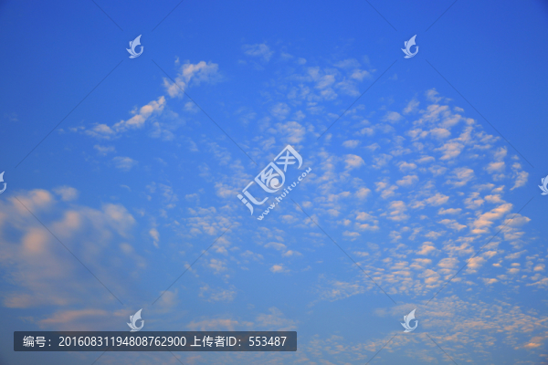 藍天白云
