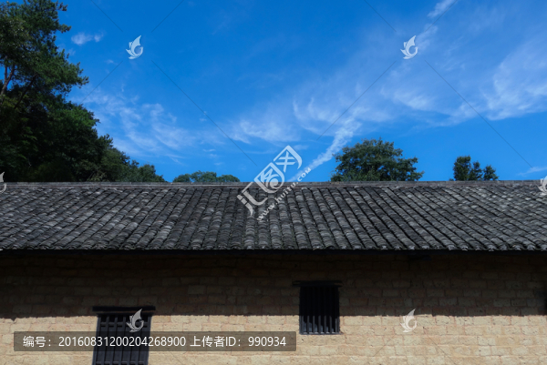 瓦面,古村落