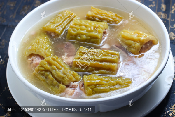 苦瓜肉湯