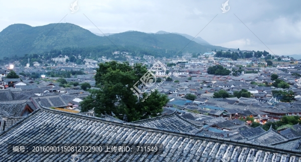麗江古城暮色