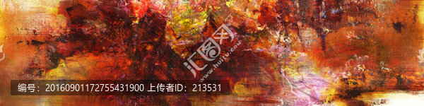趙無極風(fēng)格抽象油畫