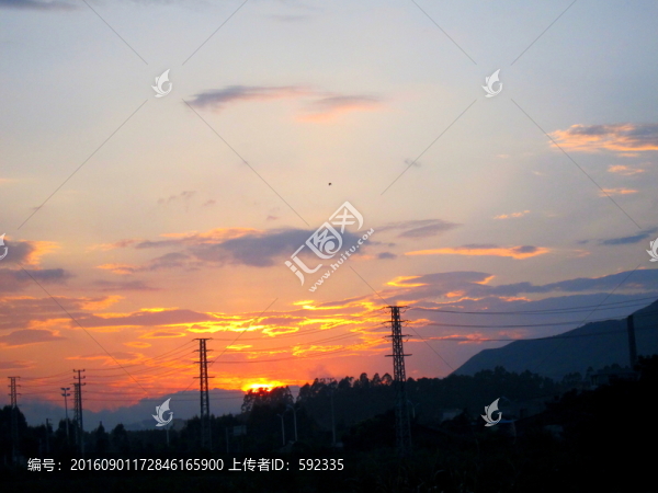 霞光