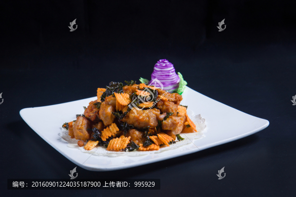 鍋巴排骨