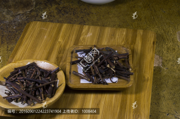 中藥鉤藤素材
