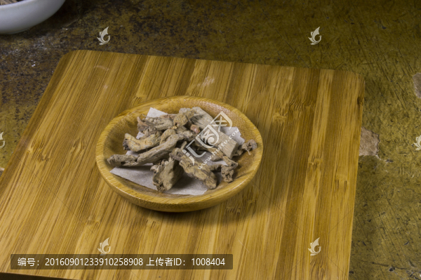 藥店里的中藥巴戟天