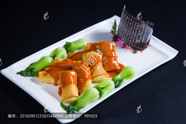鮑汁蛋卷