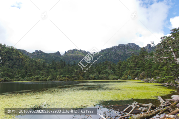螺髻山天然湖泊