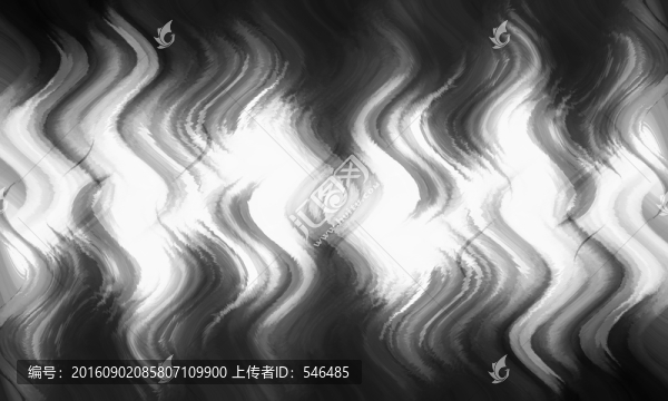 水墨裝飾畫,合層