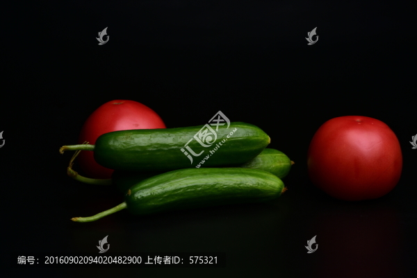 黃瓜,西紅柿