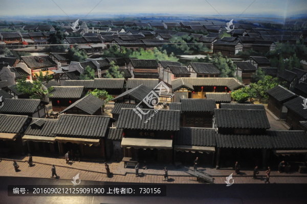 老成都建筑模型