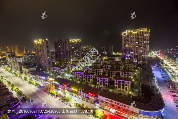 江西省鷹潭市鳥瞰圖