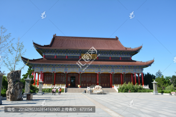 圓通殿,中式建筑