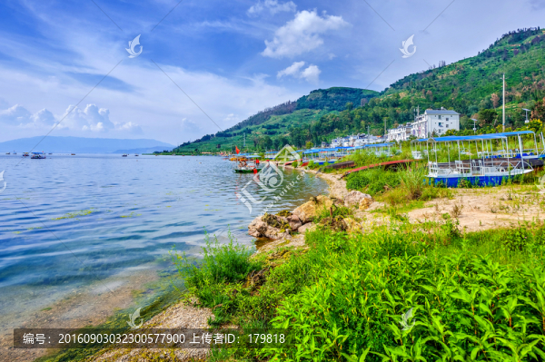 撫仙湖,湖畔