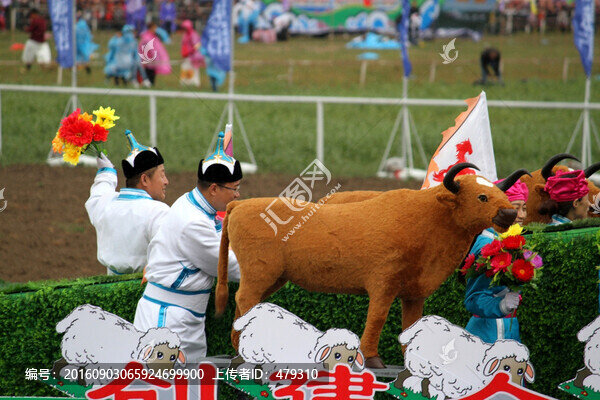 草原盛會(huì)那達(dá)慕,花車