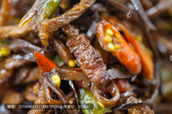 麻辣牛肉絲